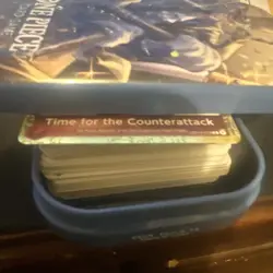 One Piece Card Game Tin with bulk 100cards mostly rare!! One Piece Card Game Set - Image 1