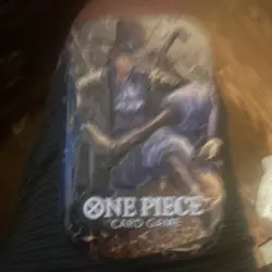 One Piece Card Game Tin with bulk 100cards mostly rare!! One Piece Card Game Set - Image 2