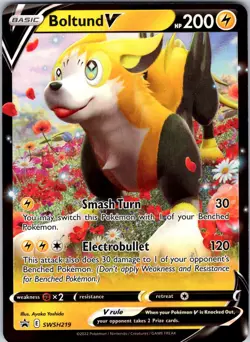 Boltund V - SWSH219 SWSH: Sword & Shield Promo Cards Pokemon NM Holo - Image 1