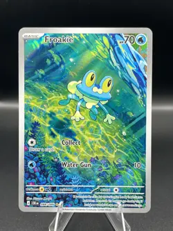 Pokemon TCG - Froakie CRI EN 088/086 Chaos Rising Illustration Rare IN HAND NM - Image 1
