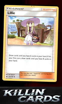 Lillie 122/149 Pokemon Uncommon SM Base Set Card NM - Image 1