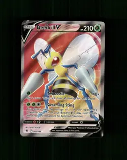 Beedrill V 160/189 Ultra Rare Astral Radiance Pokemon Near Mint - Image 1