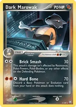 Dark Marowak (EX Team Rocket Returns) [PR - 007/109] Rare Deck Exclusives EN MP - Image 1
