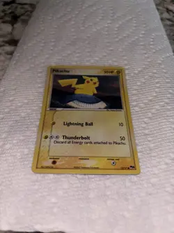 Pokemon Pikachu POP Series 5 12/17 Holo Bleed Error Corrected Back - Image 1