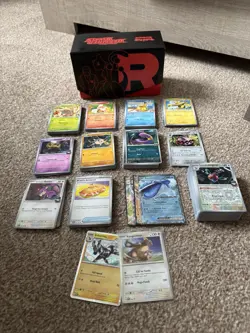 Pokemon Destined Rivals Bulk Cards including Holo/Rev Holos with 4x Ex + Promo - Image 1