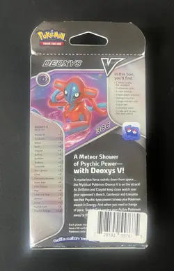 New Pokemon TCG Deoxys V - V Battle Deck Sealed - Image 2