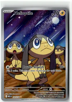 Helioptile [MEG - 143/132] Illustration Rare ME01: Mega Evolution EN NM - Image 1