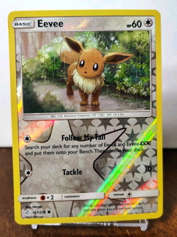 POKEMON EEVEE 167/236 REVERSE HOLO COSMIC ECLIPSE NM NEAR MINT - Image 1