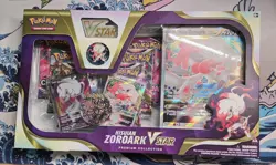 Pokemon TCG: Hisuian Zoroark VSTAR Premium Collection box.. - Image 1