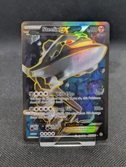 Steelix EX 108/114 XY Steam Siege Full Art Ultra Rare Pokemon Card NM - Image 1