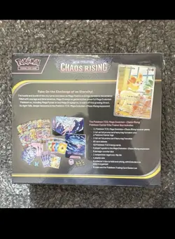 Pokemon Center Exclusive Elite Trainer Box Chaos Rising TCG Brand New Sealed - Image 2