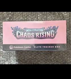 Pokemon Center Exclusive Elite Trainer Box Chaos Rising TCG Brand New Sealed - Image 3