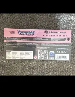 Pokemon Center Exclusive Elite Trainer Box Chaos Rising TCG Brand New Sealed - Image 4