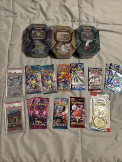 Pokemon Cards Lot Sealed And Graded New - Image 1