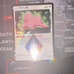 The Pokemon Company Ditto Prism Star 154/214 Lost Thunder Prism Rare Holo EN - Image 1