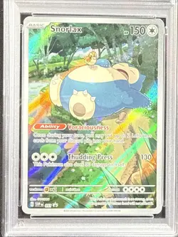 Pokemon Snorlax 151 ETB Black Star Promo #051 PSA GEM MINT 10 - Image 2