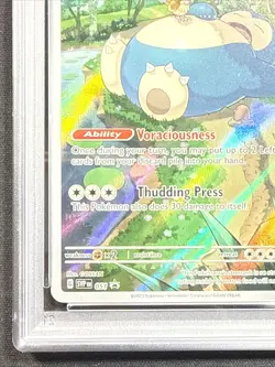 Pokemon Snorlax 151 ETB Black Star Promo #051 PSA GEM MINT 10 - Image 3