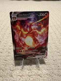 Pokemon Charizard VMAX Full Art Black Star Promo SWSH261 Near Mint - Image 1