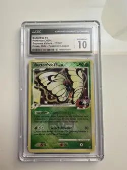 Butterfree FB 17/147 Cross Holo Pokemon 2009 CGC 10 Supreme Victors - Image 3