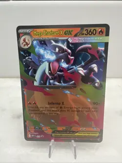 Mega Charizard x Ex 029 Black Star Promo Pokemon Card NM - Image 1