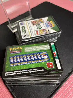 Pokemon TCG Online Code Cards 200 Unused (Random Assortment) - Image 1