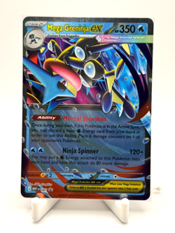 Mega Greninja ex - 081 022/086 Holo Promo ME: Mega Evolution Promo Pokemon NM - Image 1