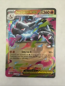 Pokemon TCG Mega Charizard EX 013/094 Phantasmal Flames - Image 1