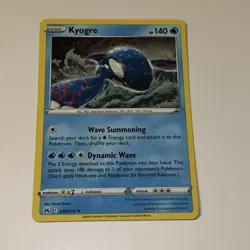 Pokemon TCG Kyogre 036/159 Crown Zenith Cosmos Holo Rare Promo - Image 1