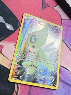 Pokemon Celebi XY111 XY Black Star Promo 2016 English LP Clean Holo Read Descrip - Image 3