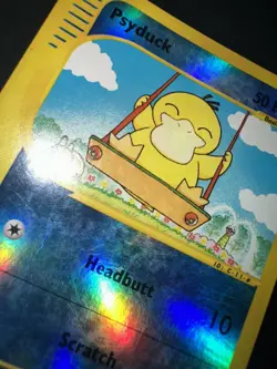 2002 Psyduck 104/147 Aquapolis Reverse Holo Vintage Pokemon E-Reader - Image 5
