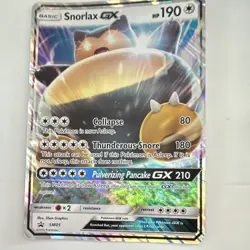 The Pokemon Company Snorlax GX SM05 Sm Promo Holo 190 HP English - Image 1