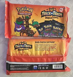 2 Pokemon 2024 Halloween Trick or Trade Booster Bundle 210 Cards NEW Sealed - Image 2