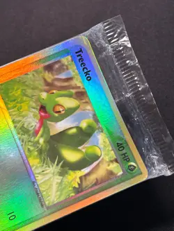 Treecko Reverse Holo Black Star E-League Promo 003 Sealed Pack 16 Pokemon Cards - Image 3