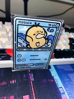 Rare Psyduck #54 FanMade Pokemon Card Series (Fast Shipping) - Image 1