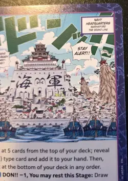 Marineford OP16-078 Uncommon The Time Of Battle One Piece Card Game - Image 3