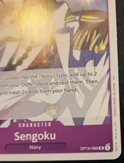 Sengoku OP16-066 Uncommon The Time Of Battle One Piece Card Game - Image 5
