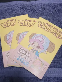 CHOPPER’s 1 Japanese Comic book w/EB02-003 Chopper Promo Card ONE PIECE - Image 1