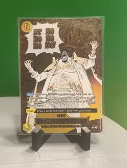 Bandai One Piece Card Game Zehahahahaha! OP06-116 Seven Warlords Rare Foil - Image 1