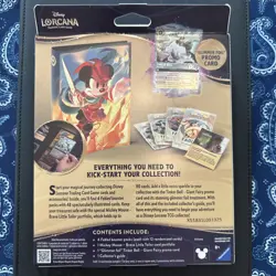 NEW Disney Lorcana Fabled Collection Starter Set - 4 Booster Packs + Promo Card - Image 2