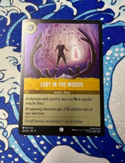 Lost in the Woods 28/204 Cold Foil Disney Lorcana Fabled - Image 1
