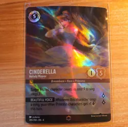 Disney Lorcana Cinderella Melody Weaver 205/204 | ENCHANTED | Ursula’s Return - Image 1