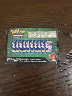 Pokemon TCG Crimp Error Swsh Vivid Voltage Code Card MP/LP Rare Crimped - Image 1