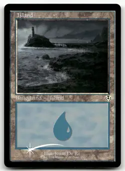 Island (290) (Retro Frame) #290 (Foil) (NM) Innistrad Remastered INR Magic MTG - Image 1