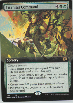Titania's Command (Extended Art) The Brothers' War NM - Image 1