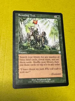 Scouting Trek Invasion NM Green Uncommon MAGIC THE GATHERING MTG CARD - Image 1