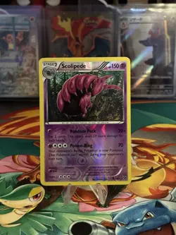 Scolipede 53/146 - XY Base - Rare - Reverse Holo - Pokemon Card TCG - NM - Image 1