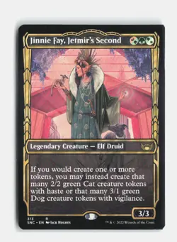 Jinnie Fay, Jetmir's Second (Showcase) 313 Streets of New Capenna MTG NM - Image 1