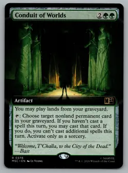 Conduit of Worlds (Extended Art) 378 Commander: Marvel Super Heroes Magic: - Image 1