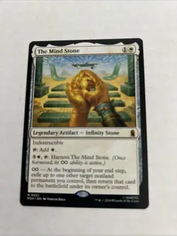 The Mind Stone M Marvel Super Heroes 21 NM Magic The Gathering Thanos - Image 1