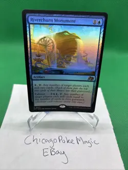 MTG Riverchurn Monument (57/160) Aetherdrift FOIL - Image 1